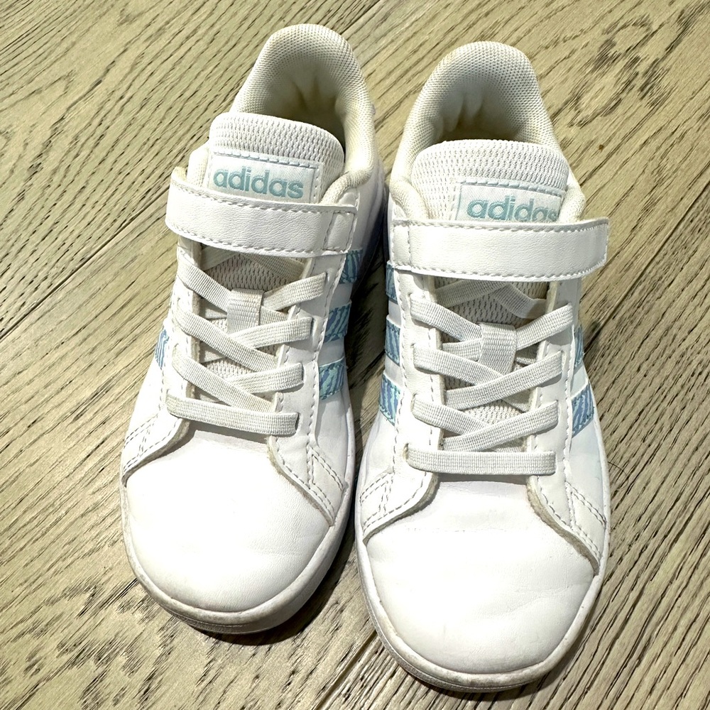Used few times adidas girl shoes